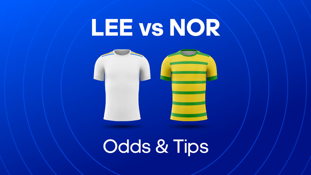 white shirt and yellow and green striped shirt between lee vs nor odds & tips text