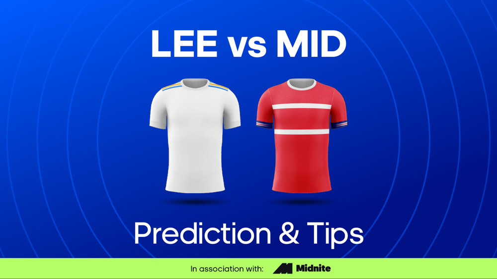 white shirt and red shirt between lee vs mid prediction & tips text