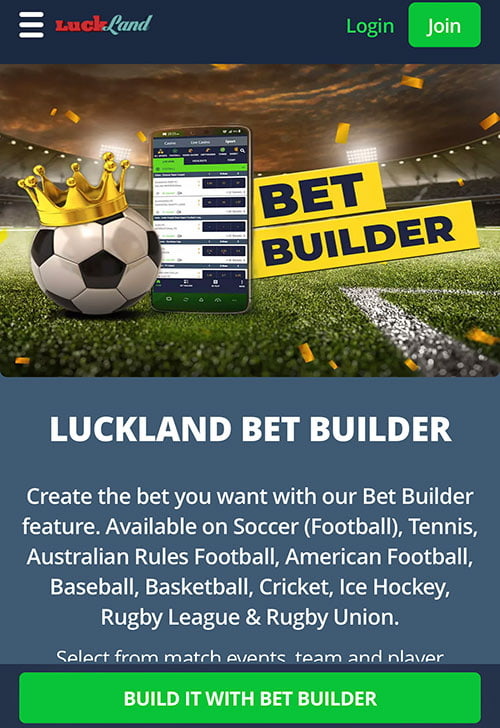 Luckland Bet Builder