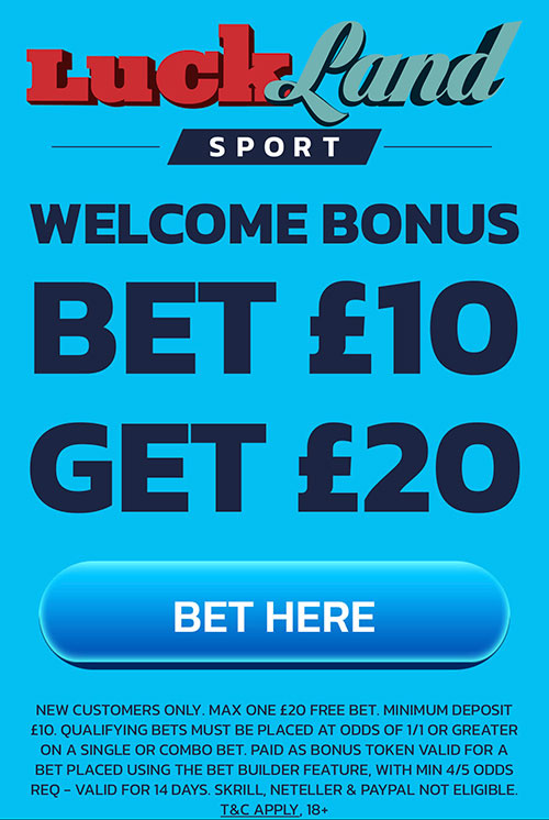 Luckland Welcome Offer