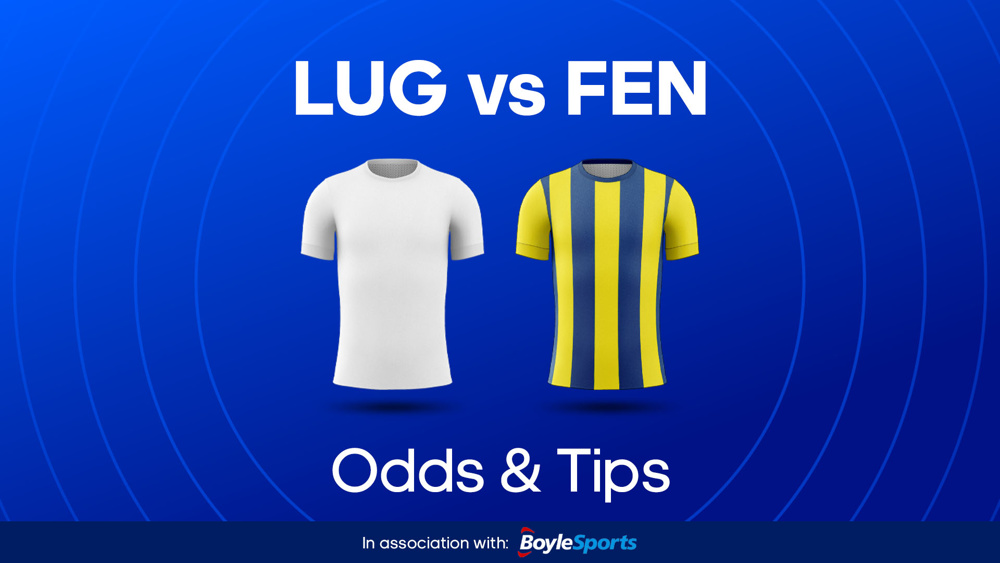 white shirt and blue and yellow striped shirt between lug vs fen odds & tips text