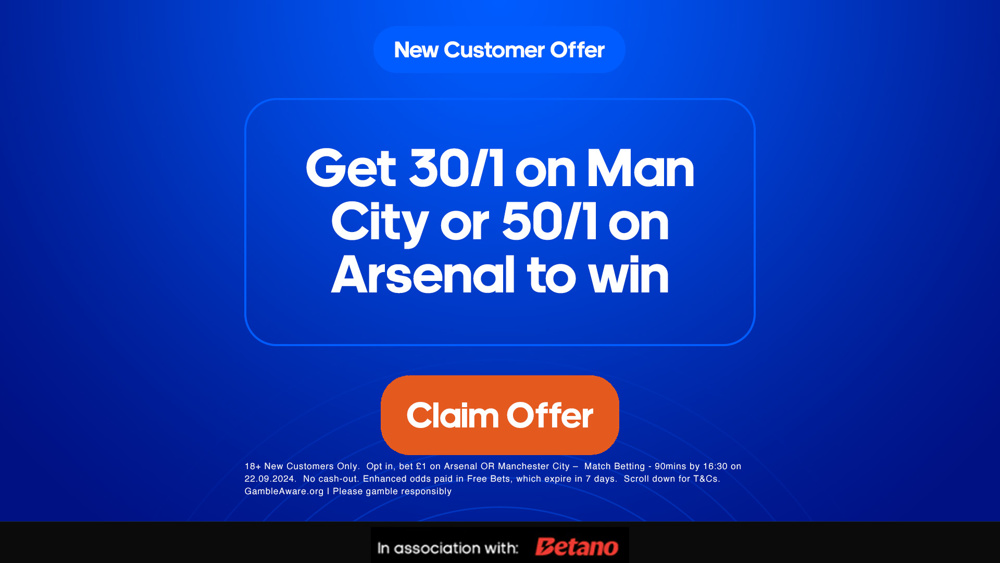 man city vs arsenal betano image