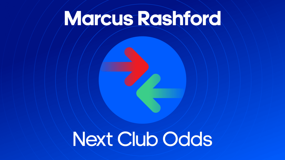 marcus rashford next club odds