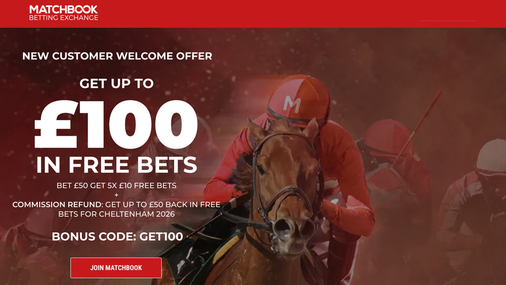 Matchbook Cheltenham Offer