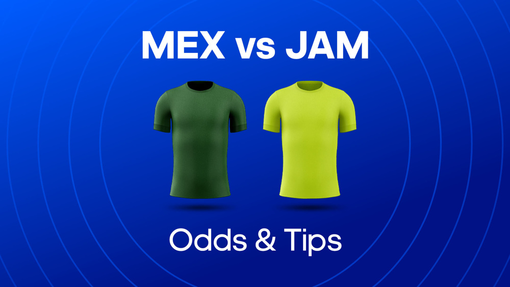 green and yellow shirts between mex vs jam odds & tips text
