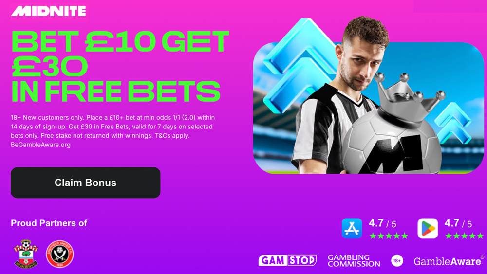 Midnite Cheltenham offer