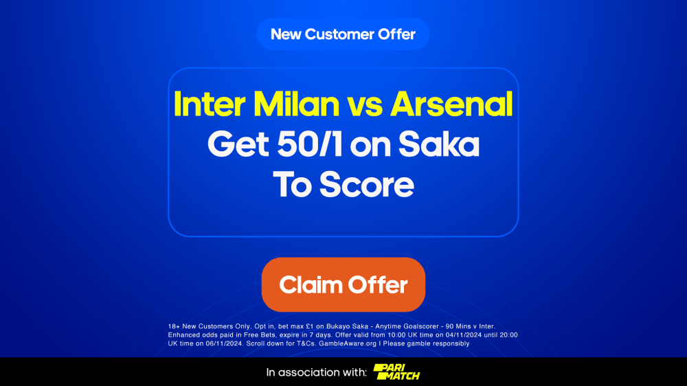 inter milan vs arsenal saka parimatch image