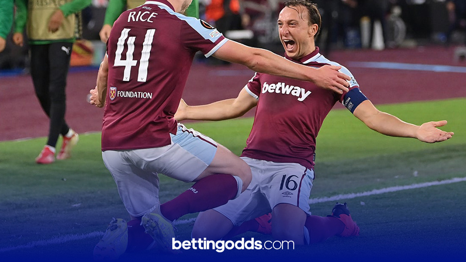 Europa League Odds: The Hammers have been clipped into favourites by the bookies.