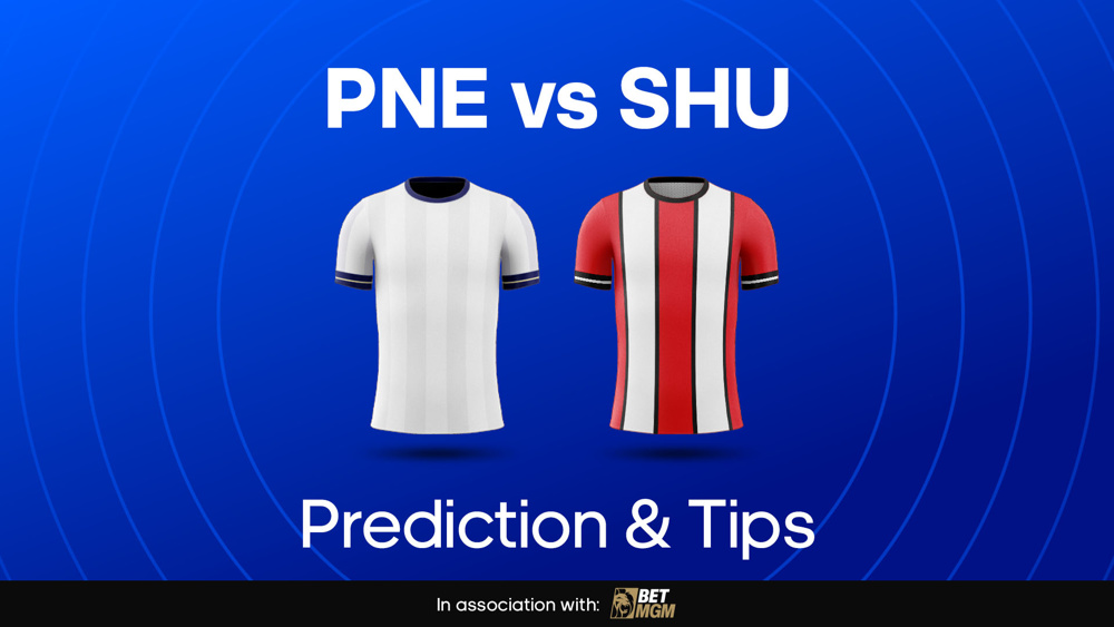 white shirt and red and white striped shirt between pne vs shu prediction and tips text