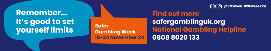 Safer Gambling Banner
