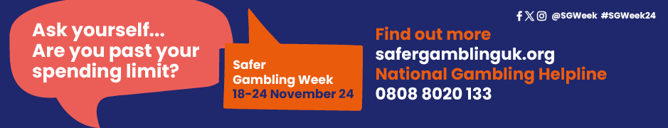 Safer Gambling Banner