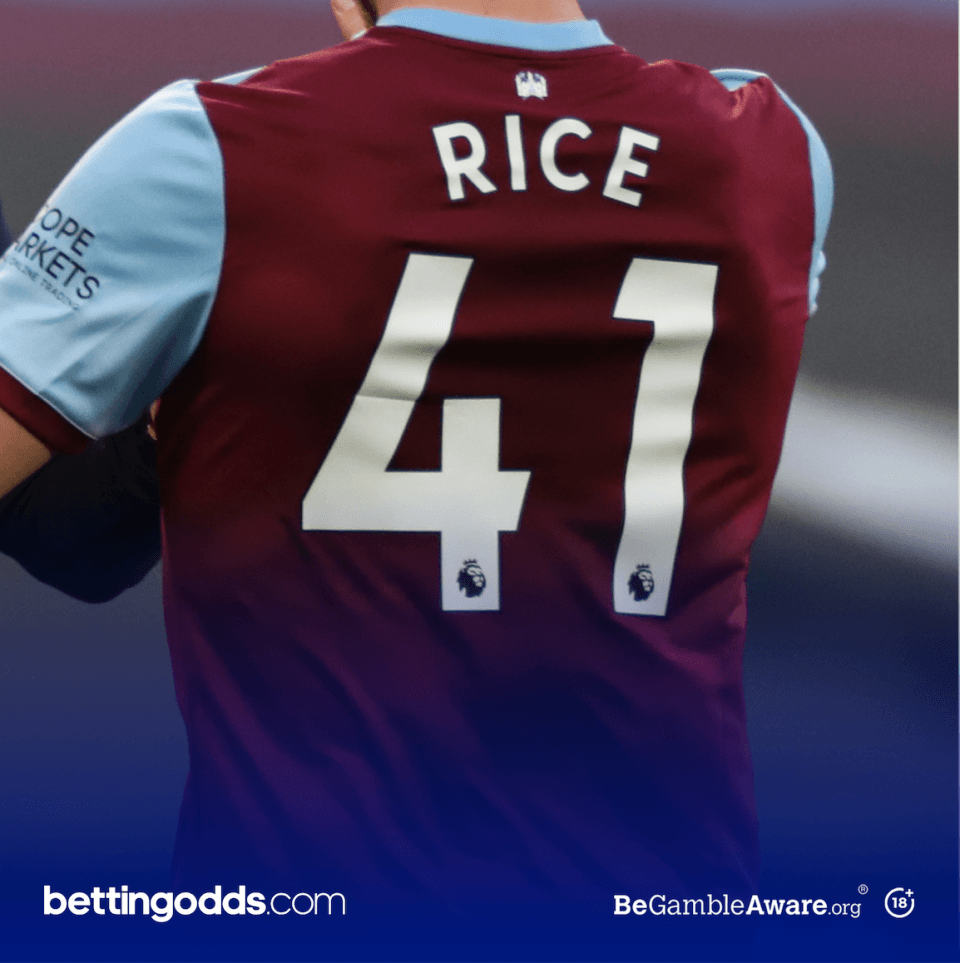 Declan Rice Next Club Odds
