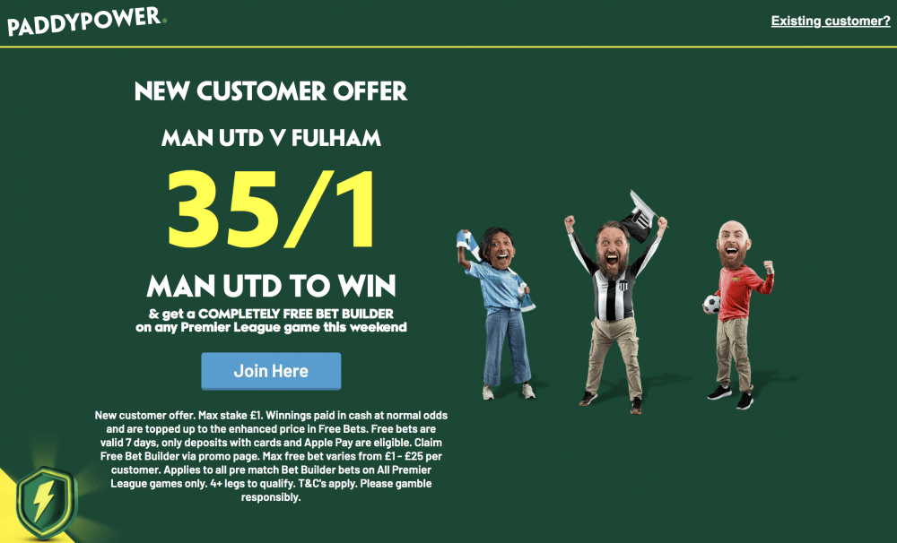 Paddy Power Banner