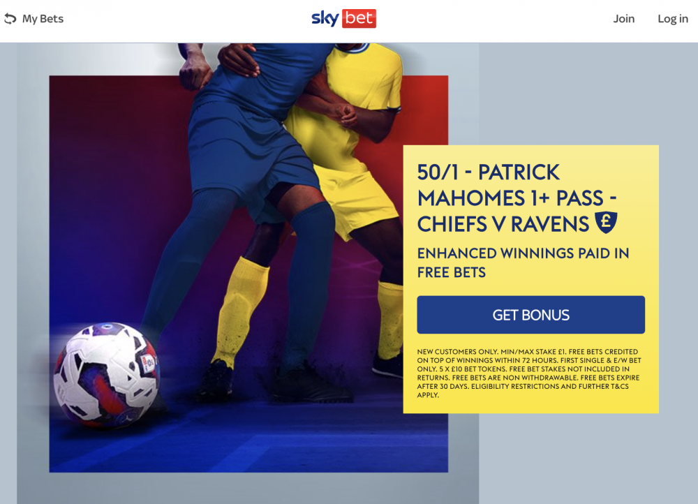 Sky Bet Banner
