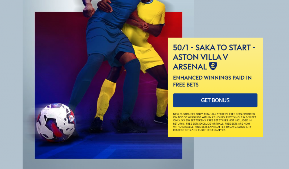 Image of Sky bet 50/1 offer