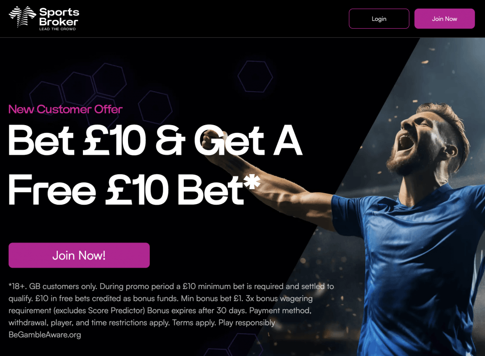 SportsBroker Sign Up Offer
