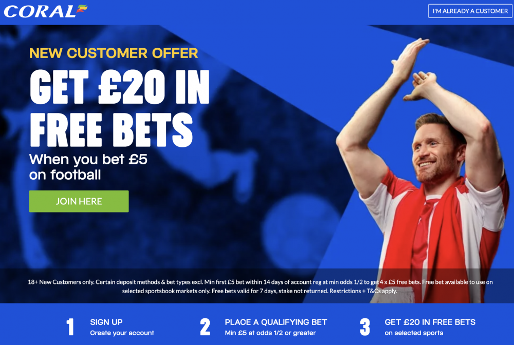 Coral Sign Up Offer