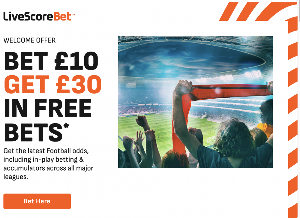 Livescore Bet Offer