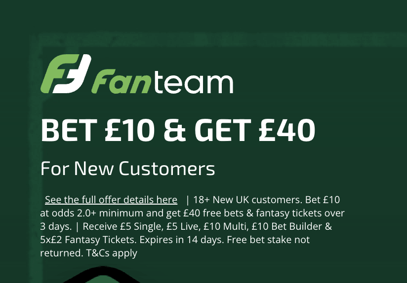 FanTeam Welcome Offer