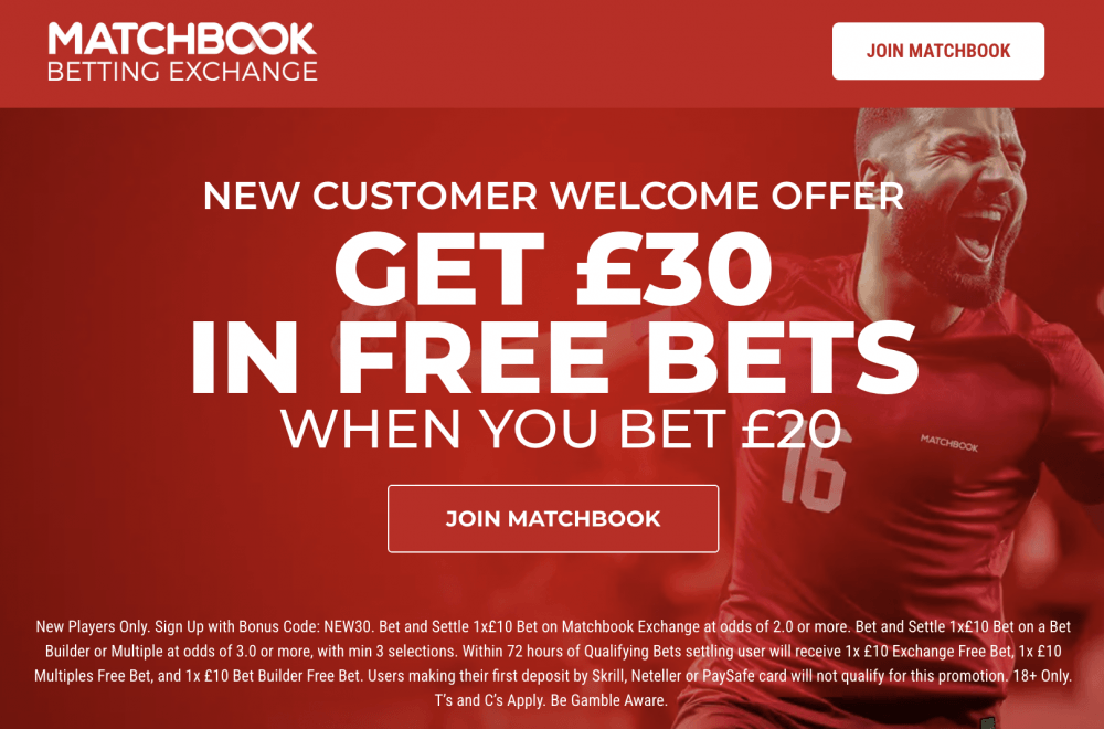 Matchbook Sportsbook Sign Up
