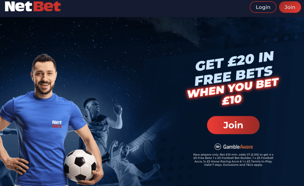 NetBet Sign up Offer