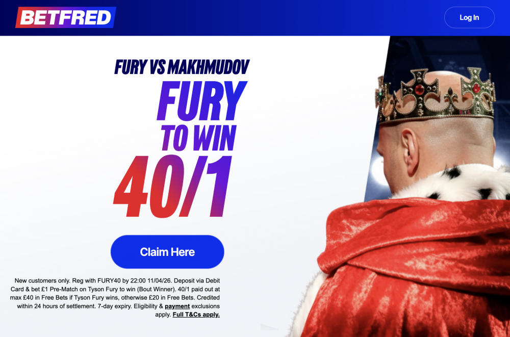 Betfred Tyson Fury