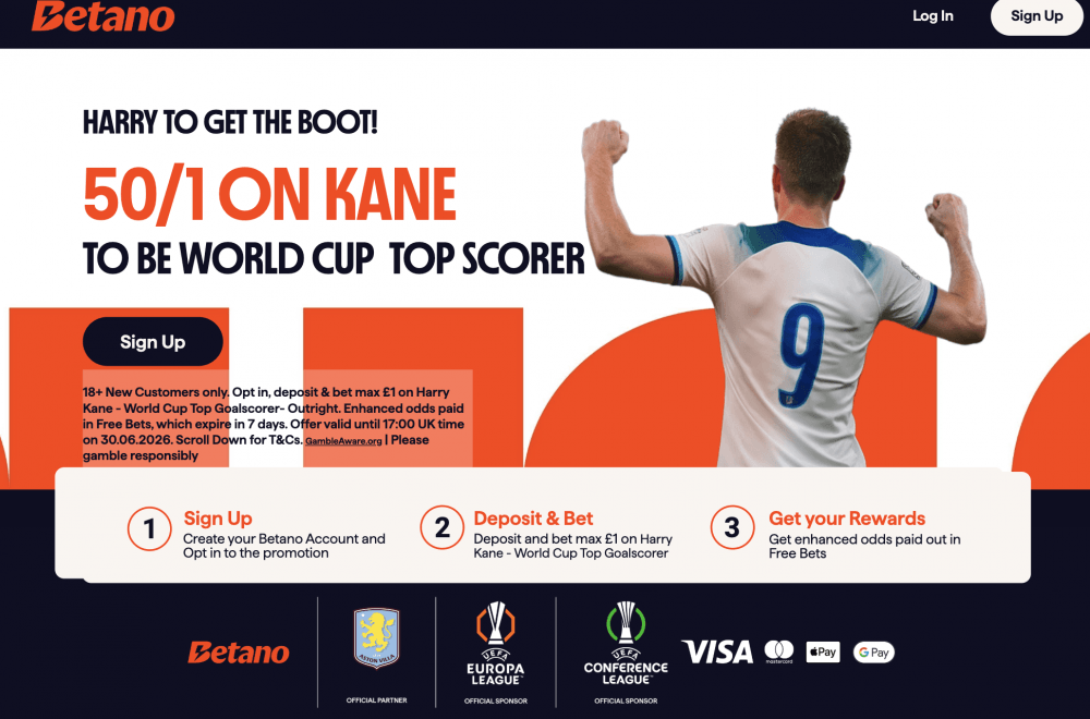 Betano World Cup 2026 Offer