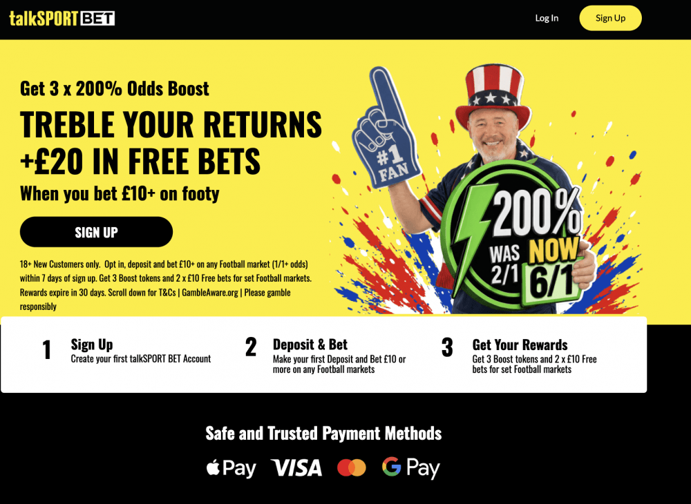 talksportbet Homepage