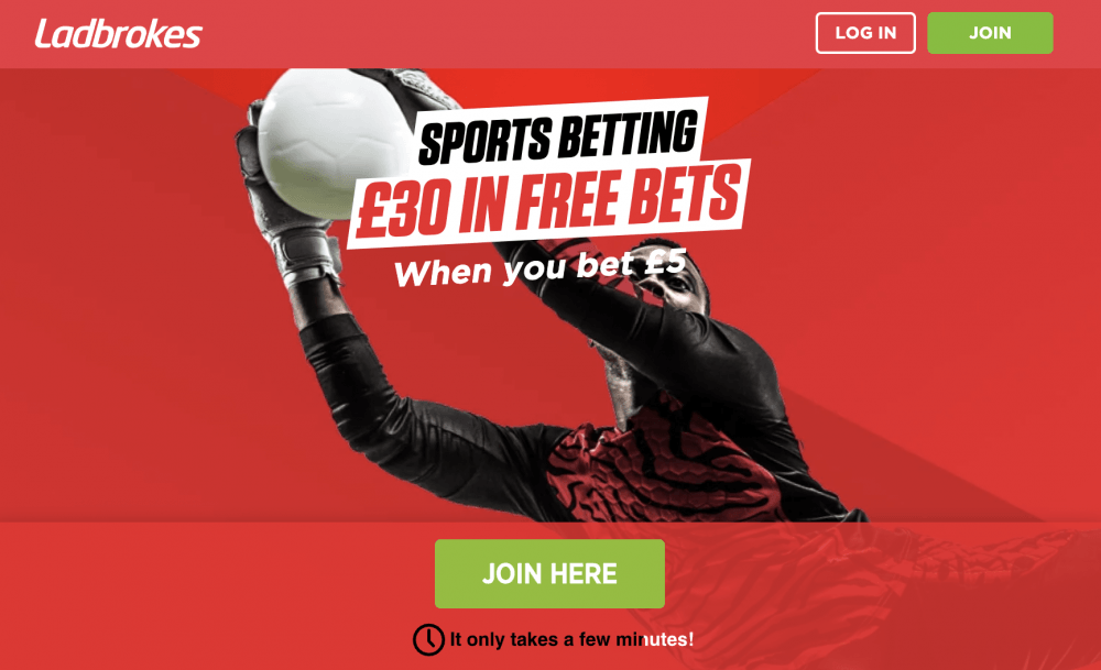 Ladbrokes Sign Up Offer