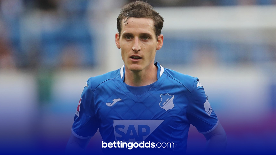 Sebastian Rudy is amongst the Hoffenheim players we like in the bookings market