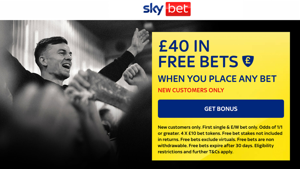 Sky Bet Cheltenham offer Bet 5p Get £40