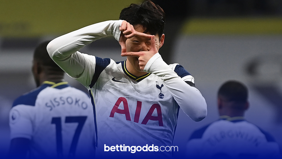 Prior to last weekend's game against Burnley, Son had scored with seven of his last eight shots on target