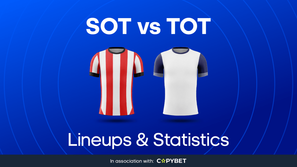southampton vs tottenham lineups & statistics