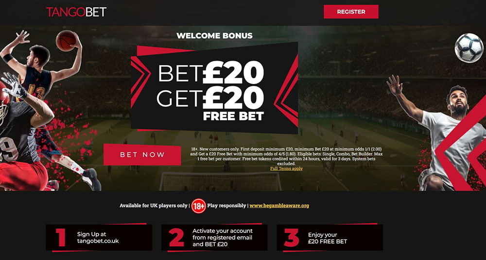 Tangobet Welcome Offer