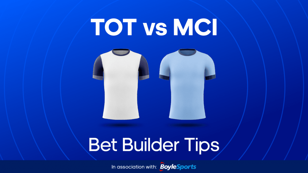 Tottenham vs Man City Bet Builder Image