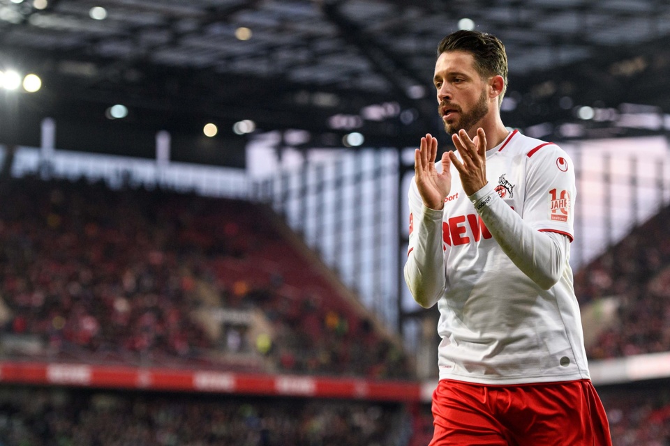 In form Mark Uth can get on the scoresheet for Koln on Sunday in the Bundesliga.