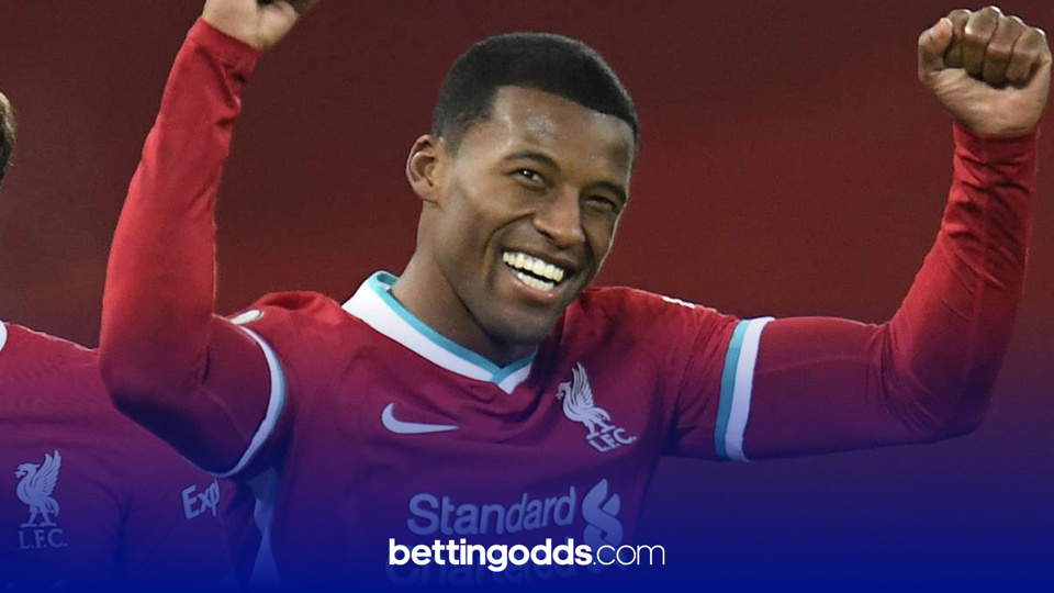 Liverpool's Gini Wijnaldum scored against Wolves last week and features in our 6/4 tip for the game