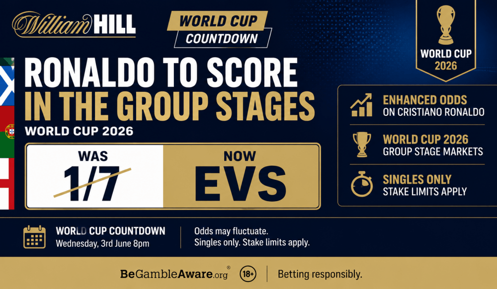William Hill World Cup 2026 Offer