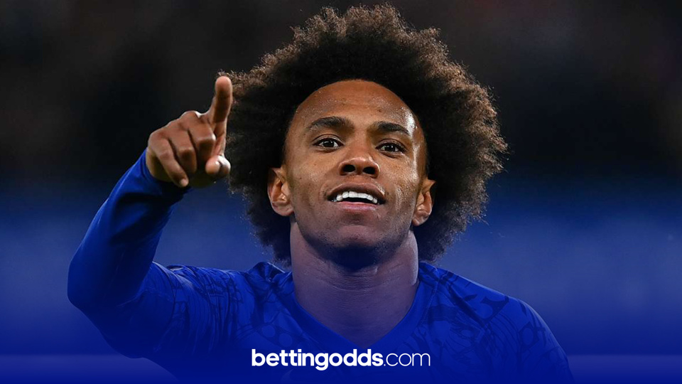 Willian has landed to have 2 shots on target has landed in his last three games and we fancy it again on Saturday