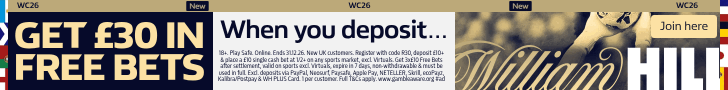Offer Banner - Bet £10 Get £30