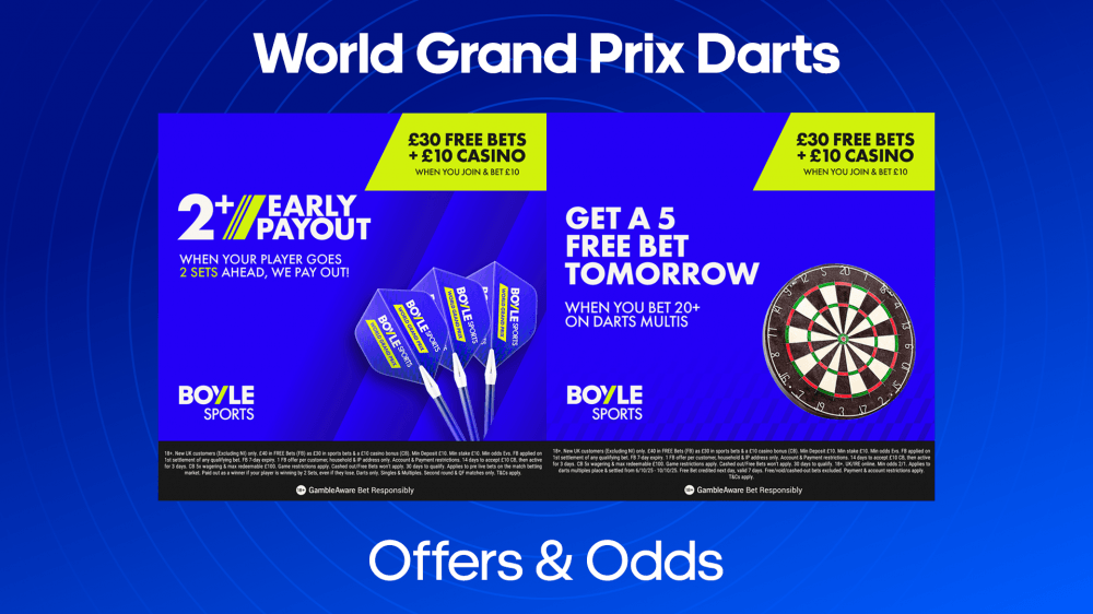 World Grand Prix Darts BOYLE Sports