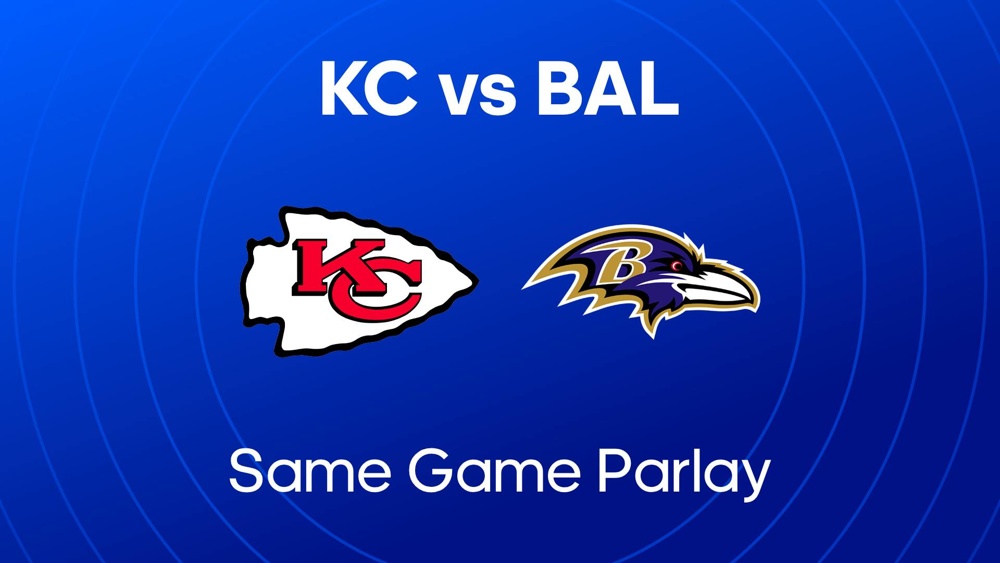 Ravens vs. Chiefs Same Game Parlay