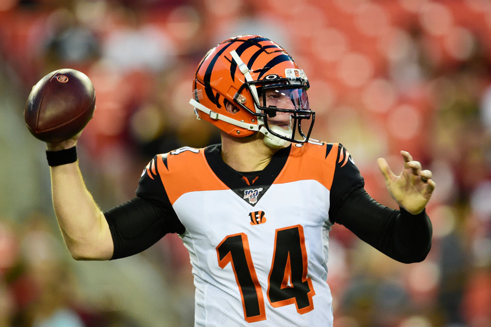 Andy Dalton is on his third team in three years having played for Cincinnati and Dallas in the past two seasons