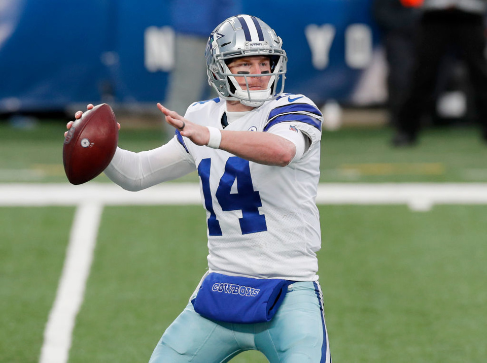 Andy Dalton spent last season with the Dallas Cowboys before inking a one-year deal in Chicago