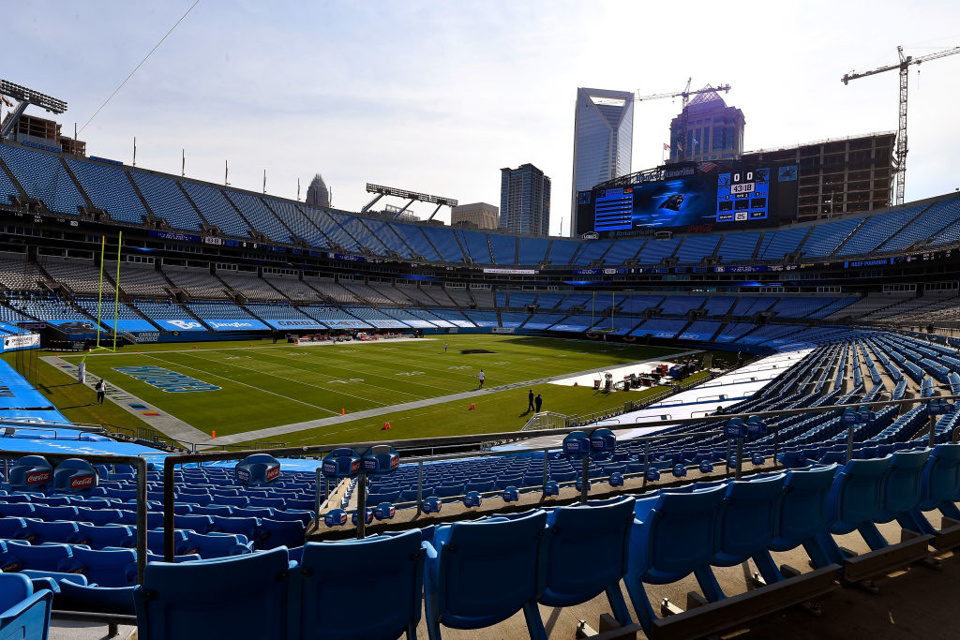 Bank of America Stadium in Charlotte hosts the biggest Week 1 matchup for years