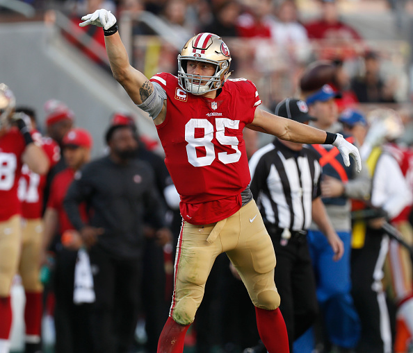 George Kittle can be the key to the 49ers passing game on Saturday night