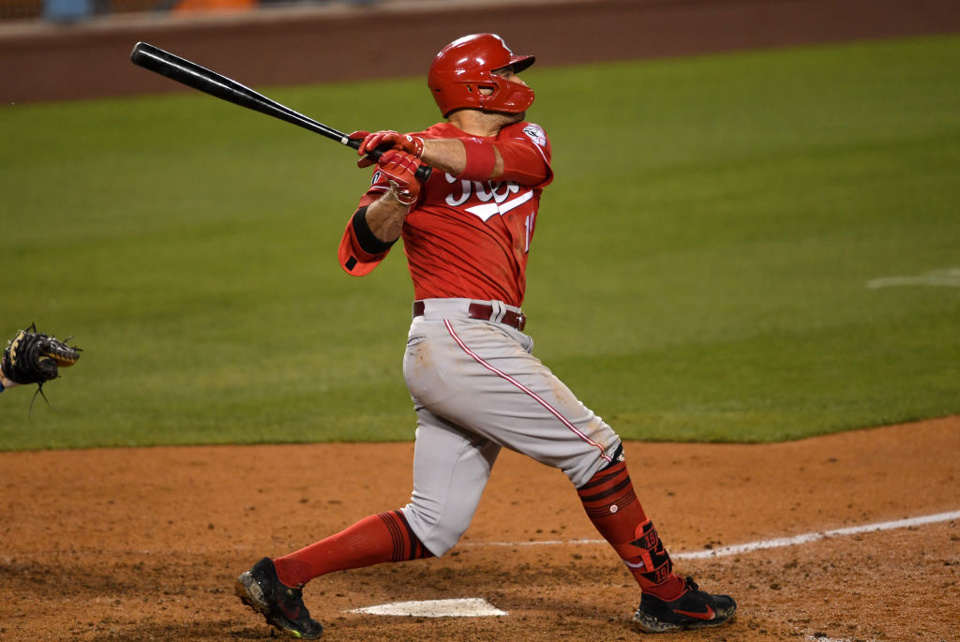 Joey Votto is missing from the Reds offense but runs can still be put up on Monday