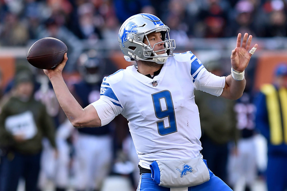 Matt Stafford's off-season switch from the Lions to the Rams enhances their odds to win the NFC West