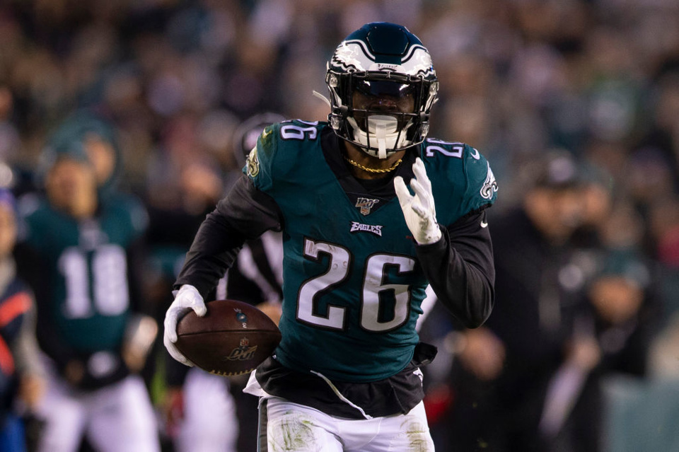 A healthy Miles Sanders can clear 1000.5 yards on the season