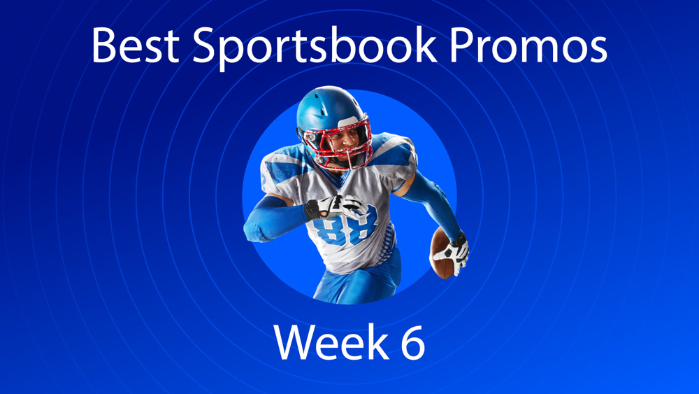 NFL sportsbook promos week 6